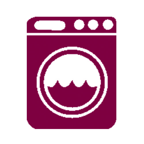 Icon of a maroon washer.
