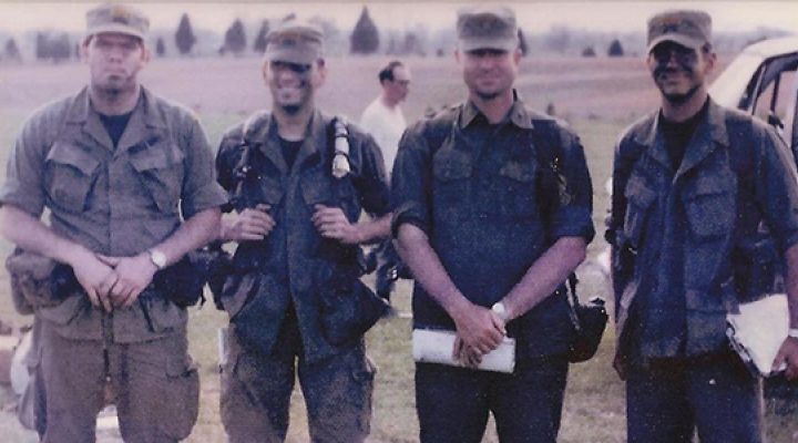 Four EKU Army ROTC Members
