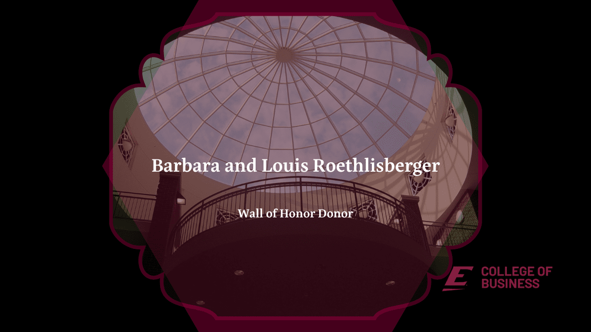 Barbara and Louis Roethlisberger