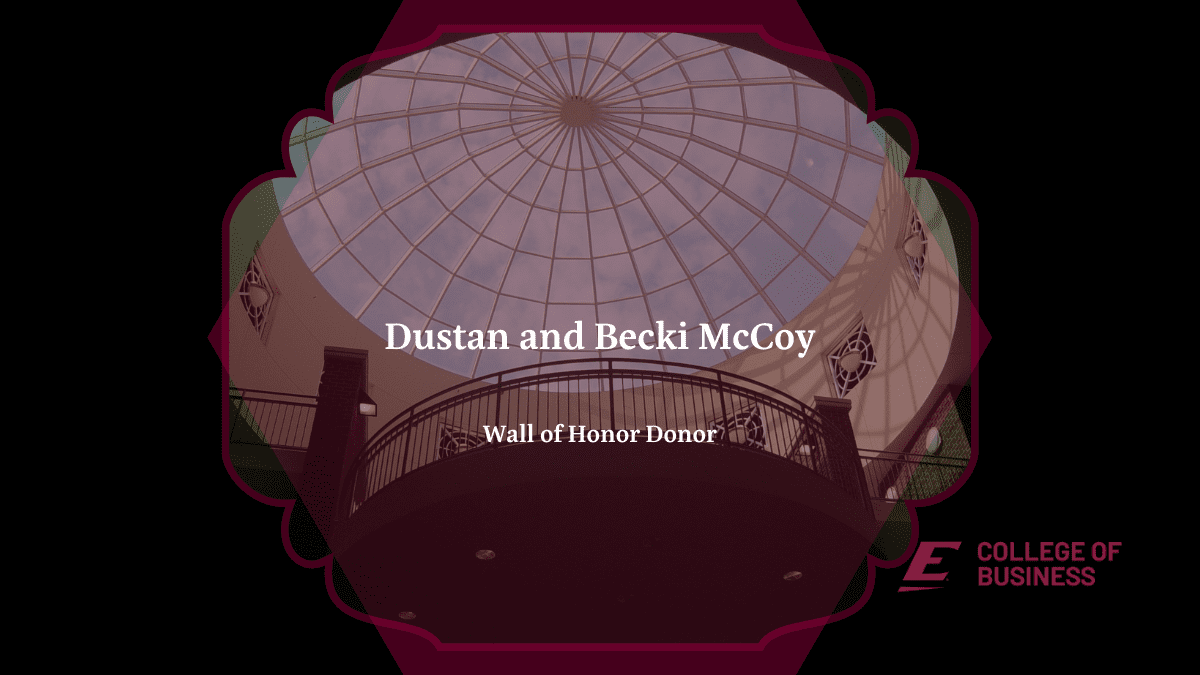 Dustan and Becki McCoy