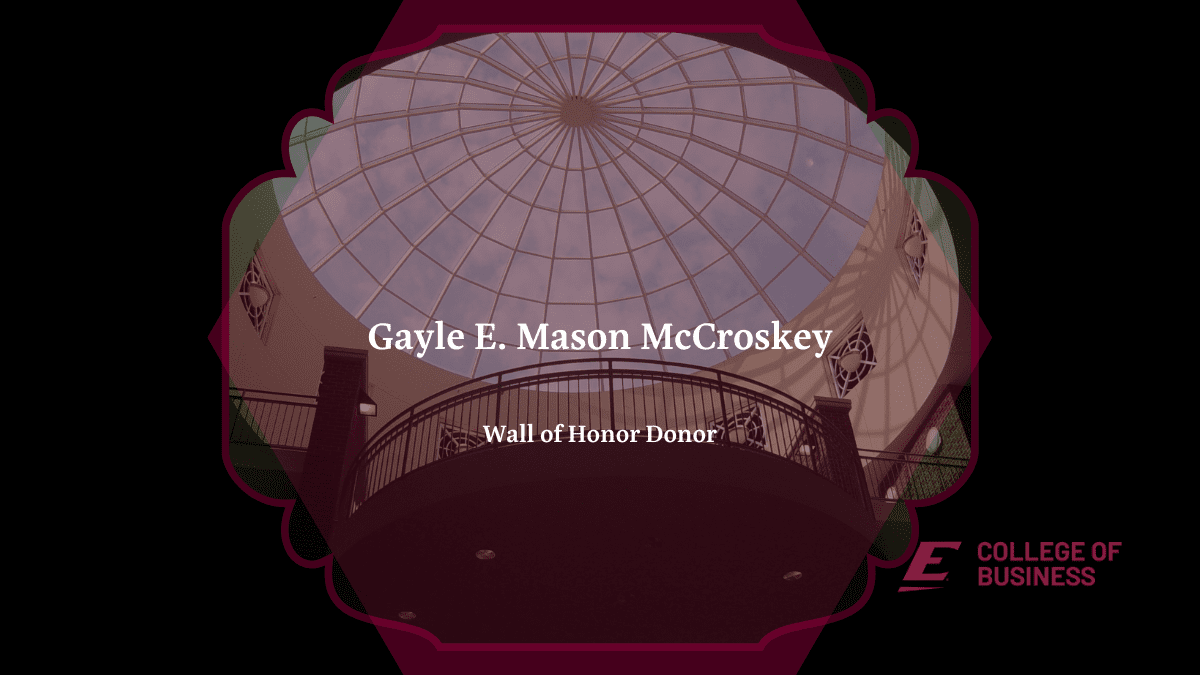 Gayle E. Mason McCroskey