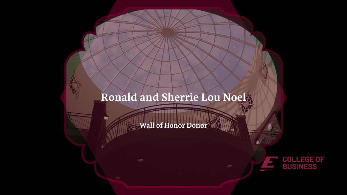Ronald and Sherrie Lou Noel