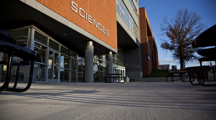 New science building exterior