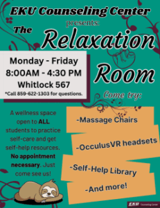 relaxation room poster