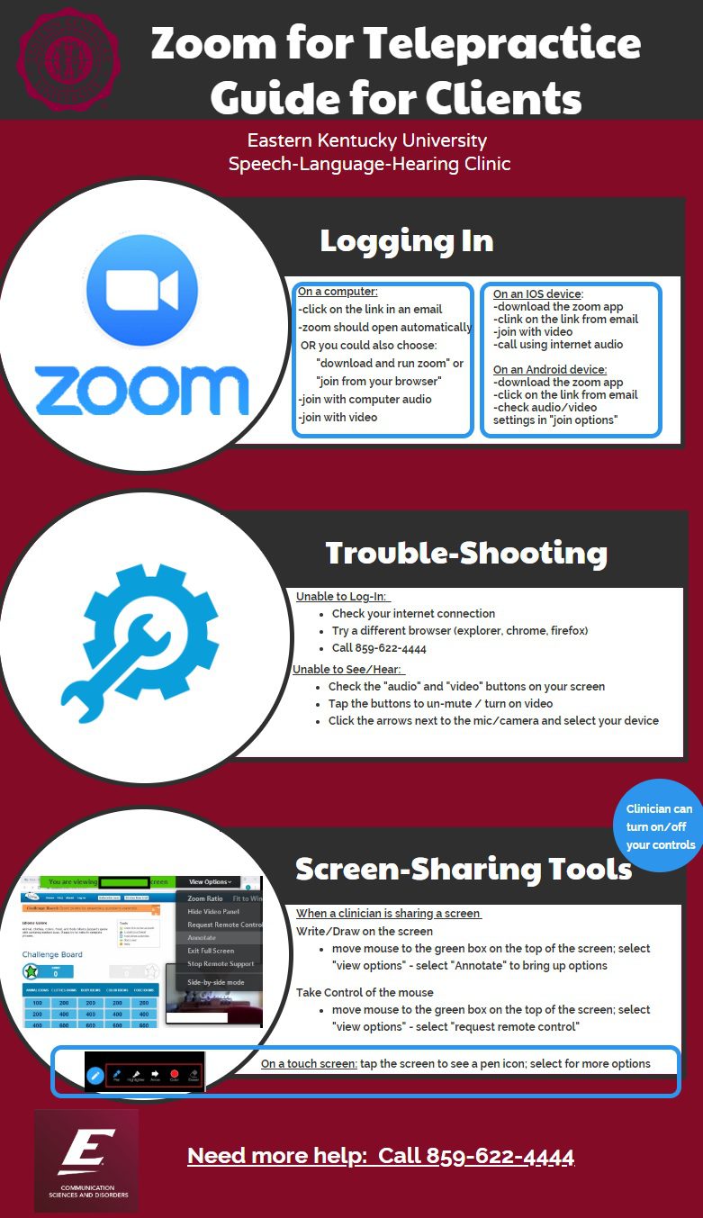 Zoom for Telepractice Guide for Clients
