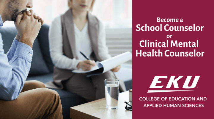 Become a School Counselor or Clinical Mental Health Counselor flyer