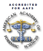 American Academy of Forensic Sciences (AAFS) logo.
