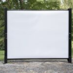 A projector screen