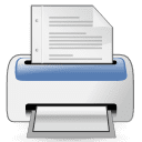 An icon of a printer
