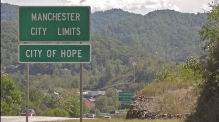 Manchester City Limits sign