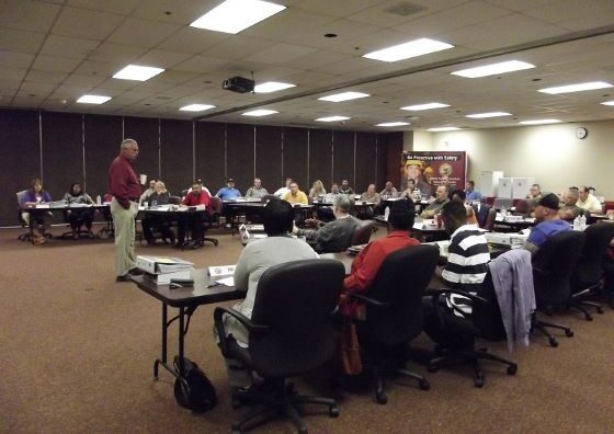 An image of participants in Eastern Kentucky University's OSHA Correctional Safety Officer Certificate Program.