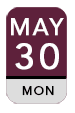 May 30, 2022 - Memorial Day