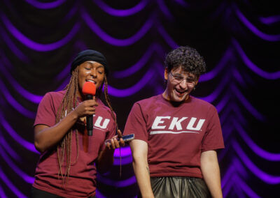 Students at Wild N Out at Eastern Kentucky University.