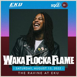 Waka Flocka Flame at EKU