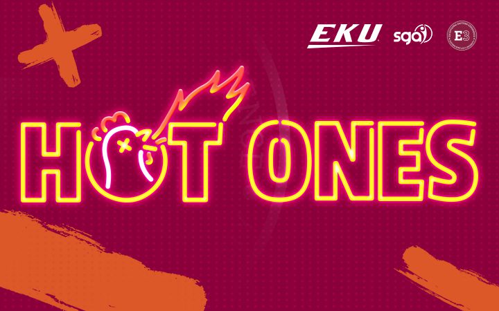 Graphic for Hot Ones at EKU.
