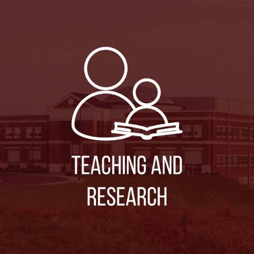 Teaching and Research Tile Graphic