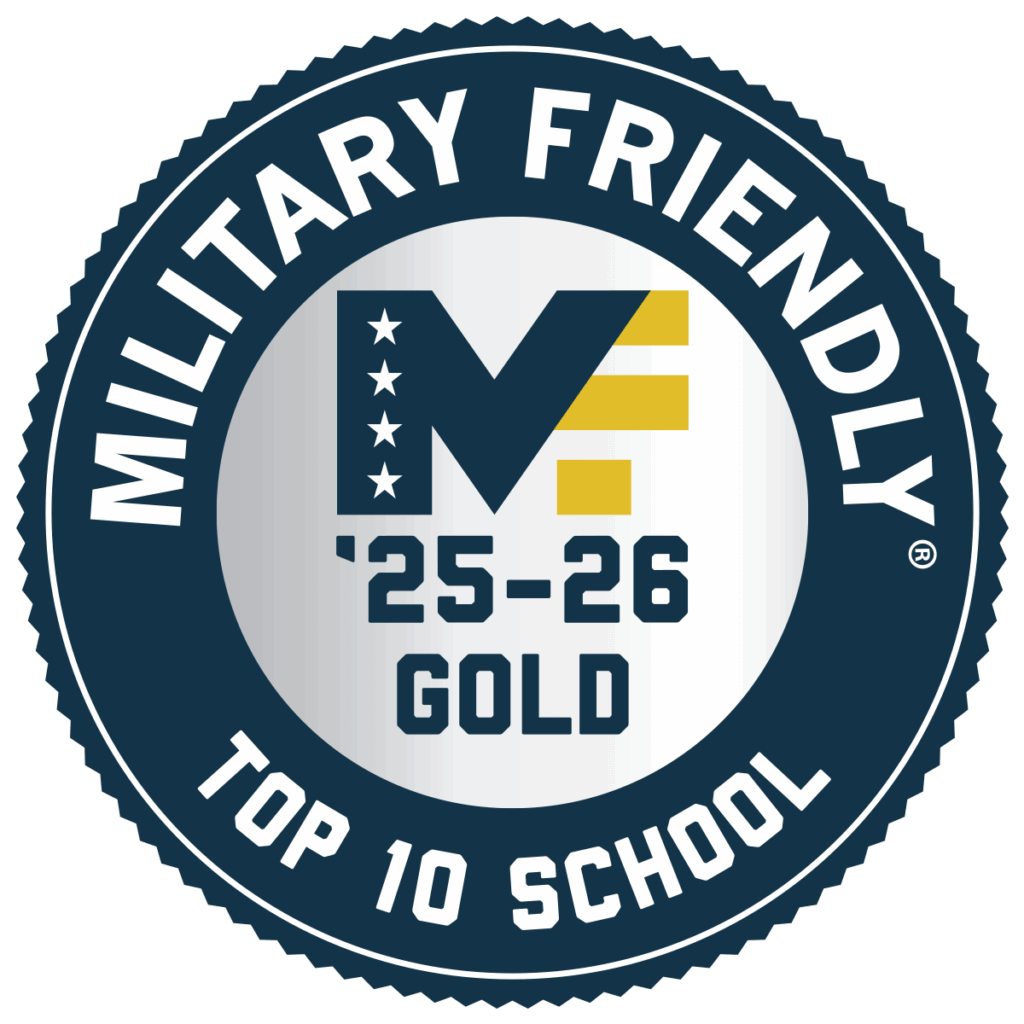 Military friendly top 10 school 2025-2026