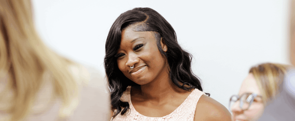 photo of a smiling kahilah mitchell