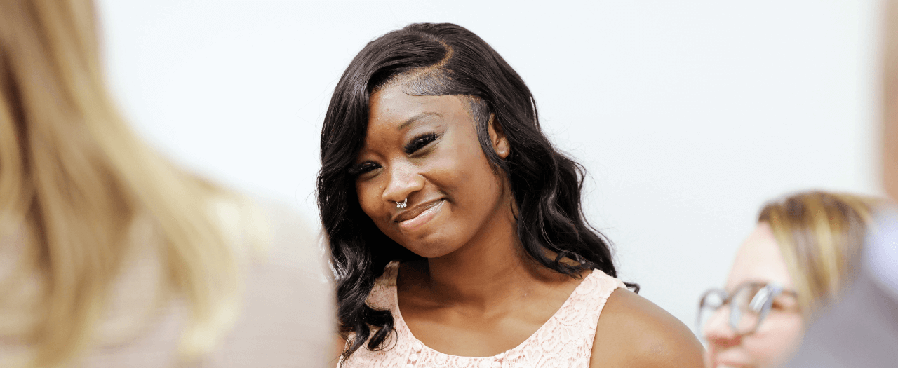 photo of a smiling kahilah mitchell