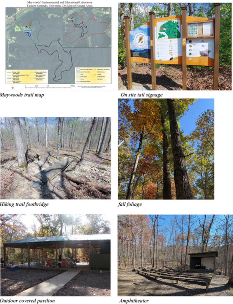 Collage of Maywoods Outdoor Activities
