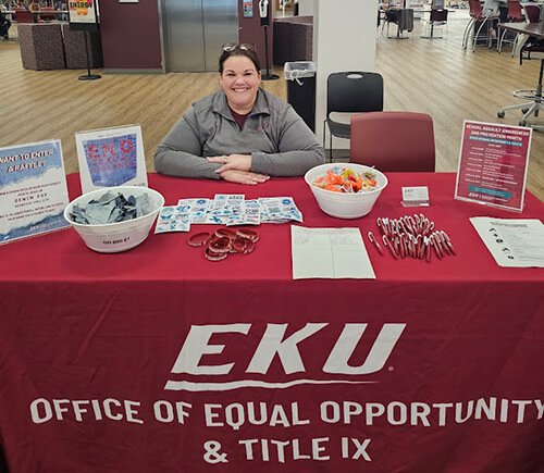 OEO Title IX Display Table Denim Day 2026