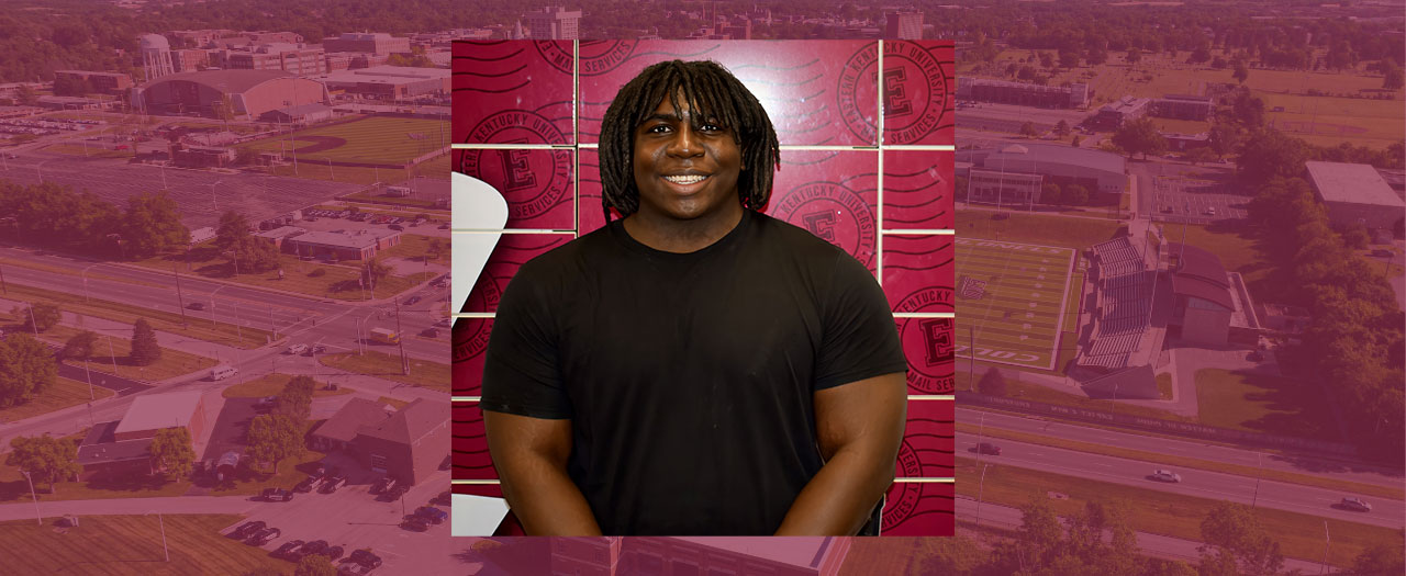 EKU student, Christian Kent